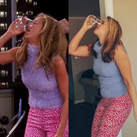 Pink Leopard Print Leggings - Picture 7 of 7